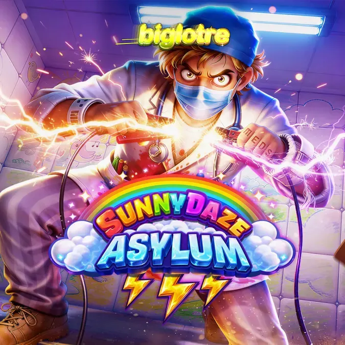 Tampilan antarmuka mobile slot Sunnydaze Asylum